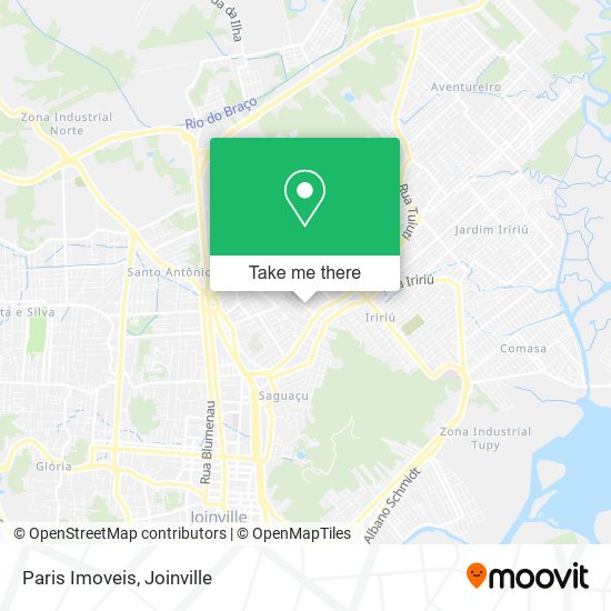 Mapa Paris Imoveis