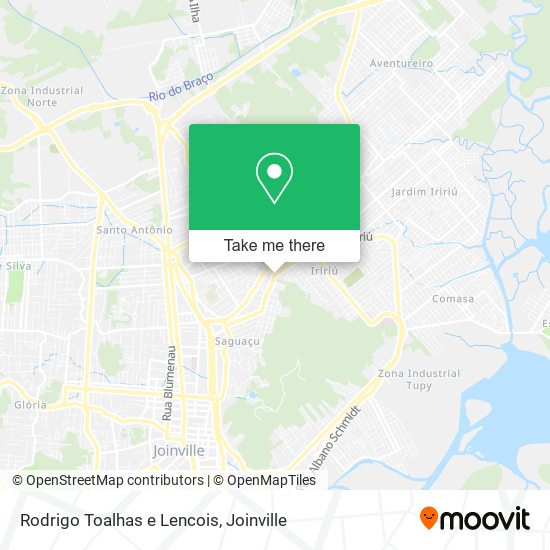 Rodrigo Toalhas e Lencois map