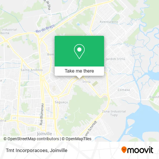 Tmt Incorporacoes map