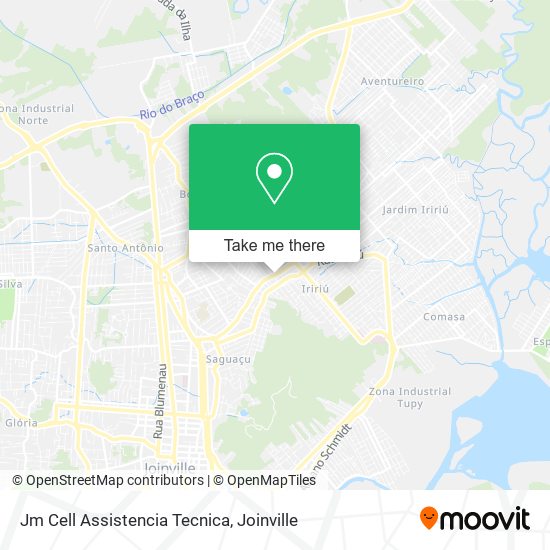 Mapa Jm Cell Assistencia Tecnica