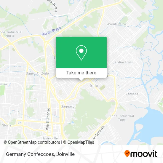 Germany Confeccoes map