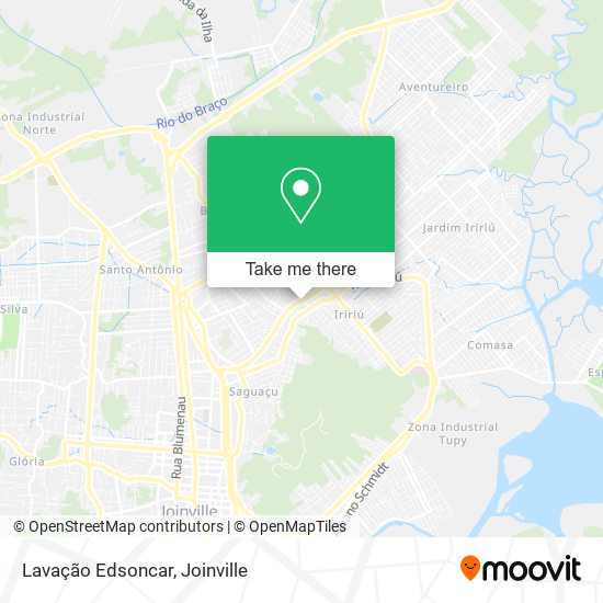 Lavação Edsoncar map