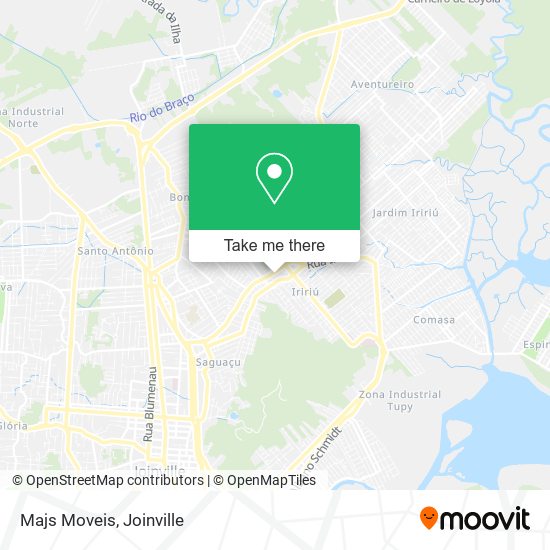 Majs Moveis map