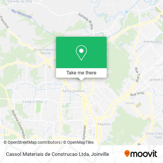 Cassol Materiais de Construcao Ltda map