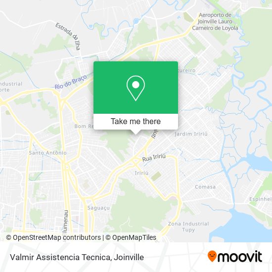 Valmir Assistencia Tecnica map