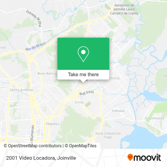 2001 Video Locadora map