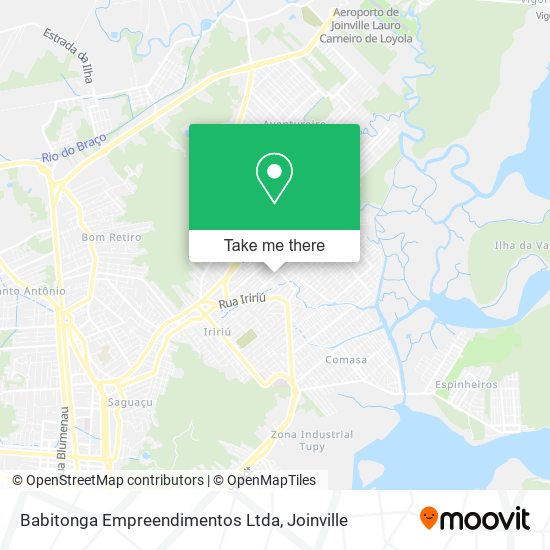 Mapa Babitonga Empreendimentos Ltda