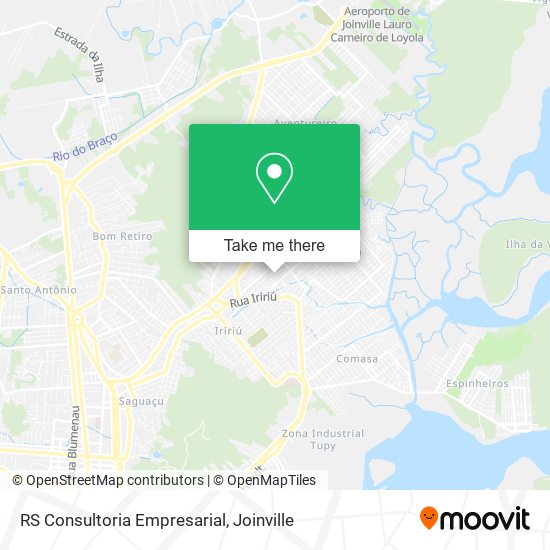 Mapa RS Consultoria Empresarial