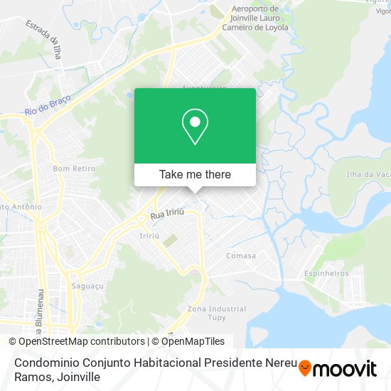 Condominio Conjunto Habitacional Presidente Nereu Ramos map