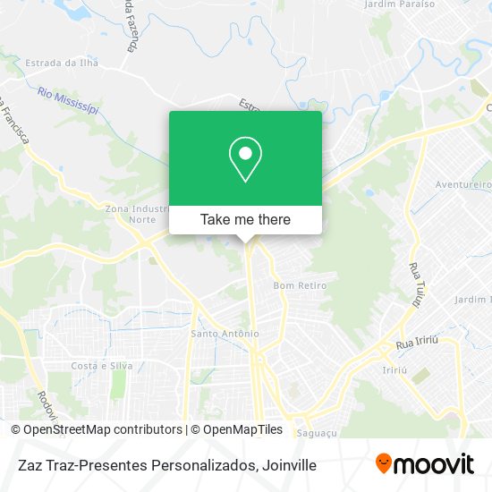 Zaz Traz-Presentes Personalizados map