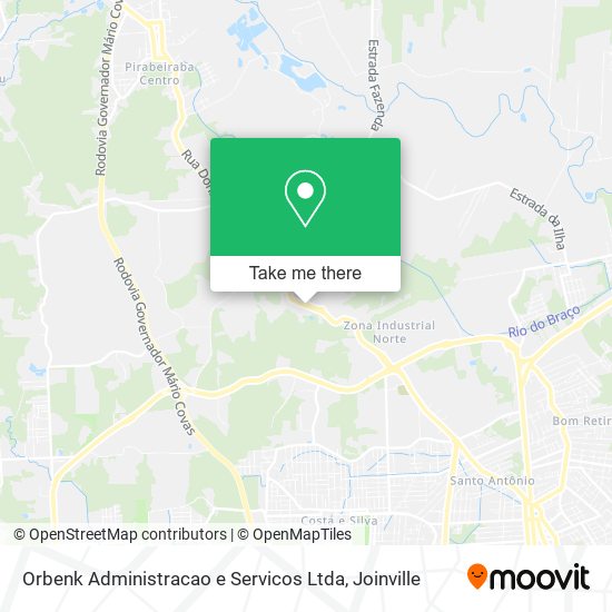 Orbenk Administracao e Servicos Ltda map