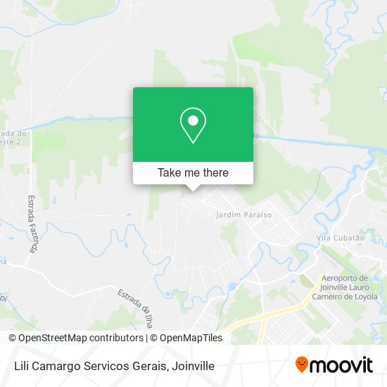 Lili Camargo Servicos Gerais map