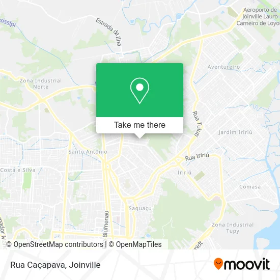 Rua Caçapava map