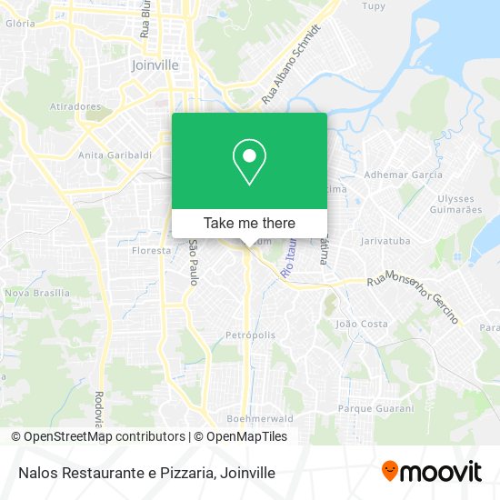 Nalos Restaurante e Pizzaria map
