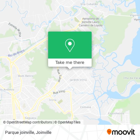 Mapa Parque joinville