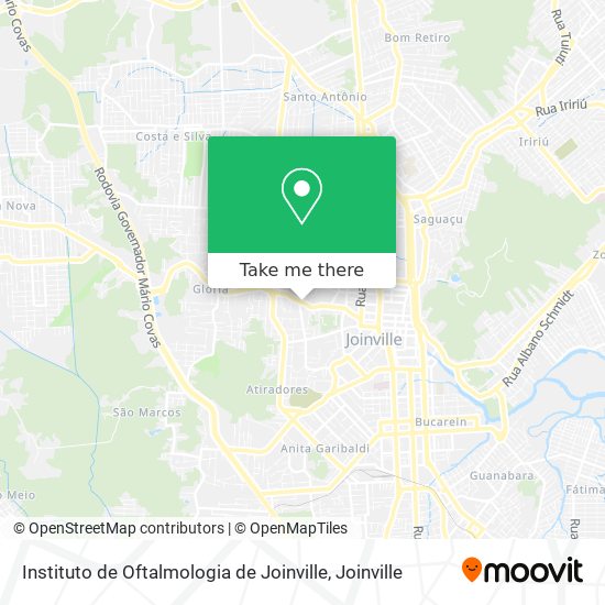 Instituto de Oftalmologia de Joinville map