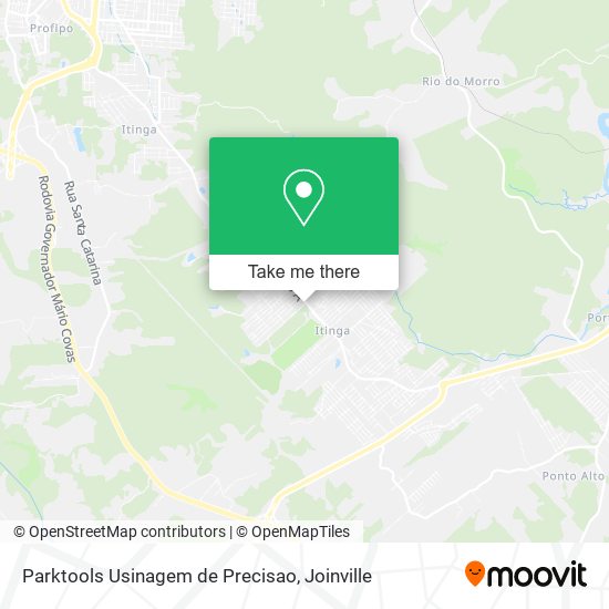 Parktools Usinagem de Precisao map