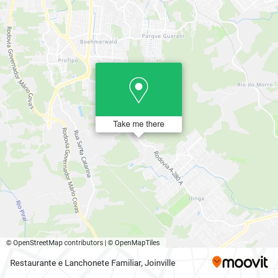 Restaurante e Lanchonete Familiar map