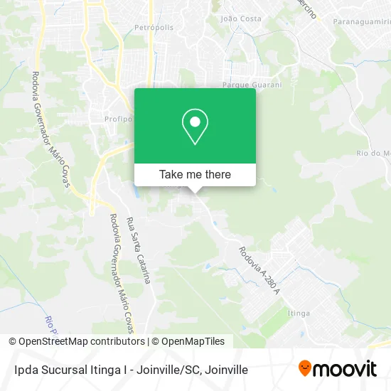 Ipda Sucursal Itinga I - Joinville / SC map