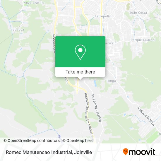 Romec Manutencao Industrial map