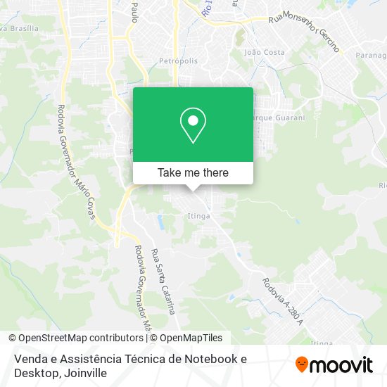 Venda e Assistência Técnica de Notebook e Desktop map