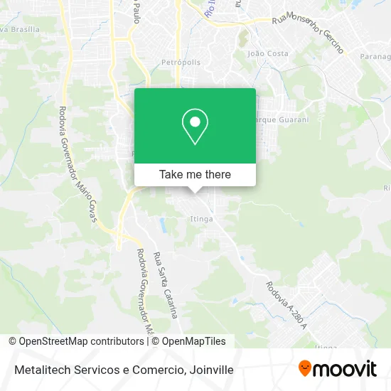 Metalitech Servicos e Comercio map