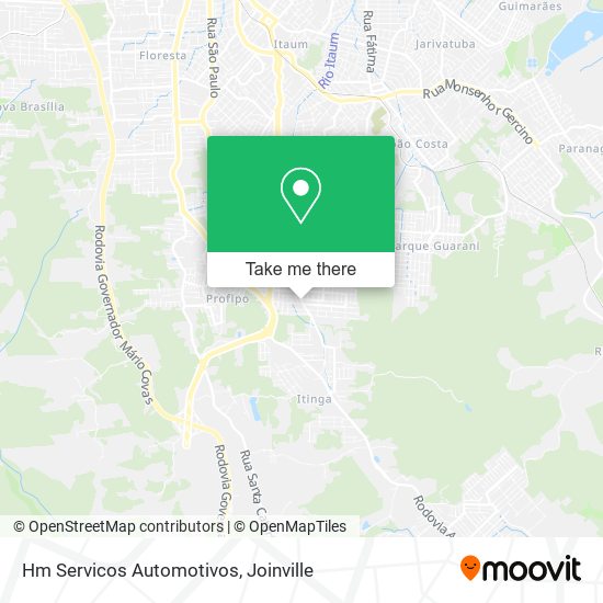 Hm Servicos Automotivos map