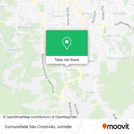 Comunidade São Cristóvão map