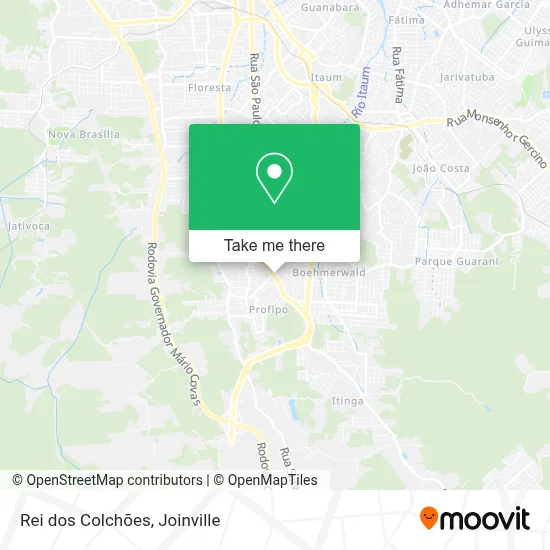 Rei dos Colchões map