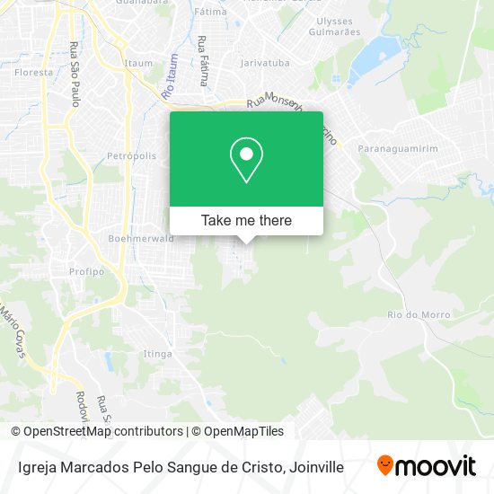 Igreja Marcados Pelo Sangue de Cristo map