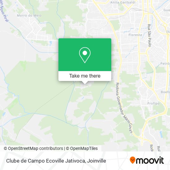 Clube de Campo Ecoville Jativoca map