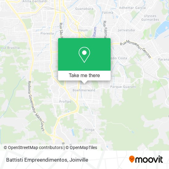 Battisti Empreendimentos map