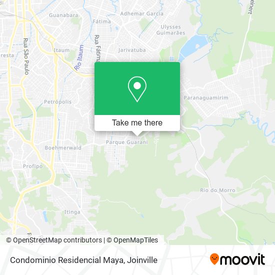 Condominio Residencial Maya map
