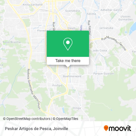 Peskar Artigos de Pesca map