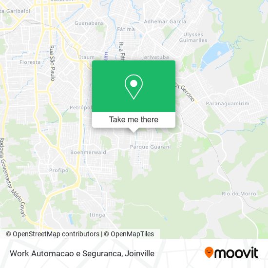 Work Automacao e Seguranca map