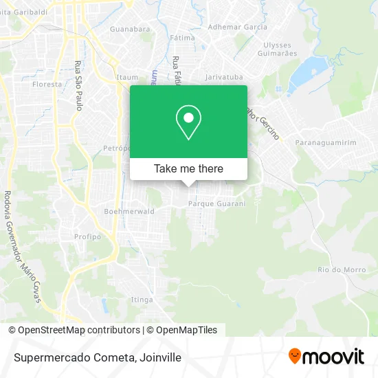 Supermercado Cometa map