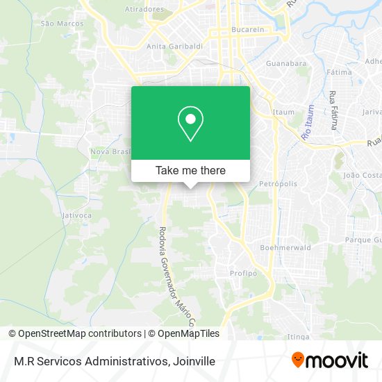 M.R Servicos Administrativos map