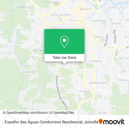 Espelho das Águas Condomínio Residencial map