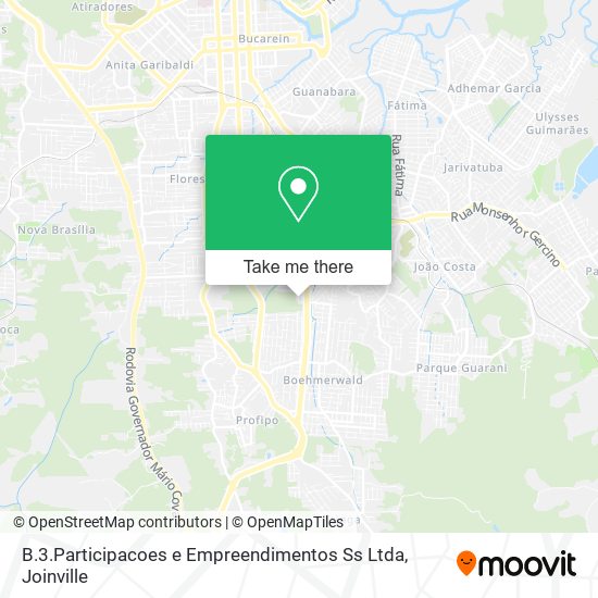 B.3.Participacoes e Empreendimentos Ss Ltda map
