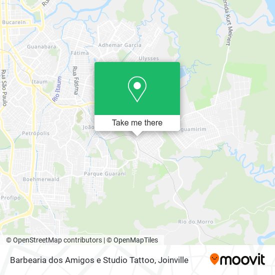 Barbearia dos Amigos e Studio Tattoo map