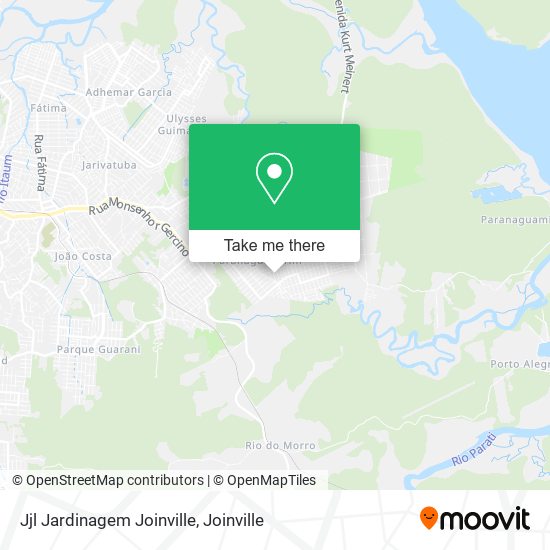 Mapa Jjl Jardinagem Joinville