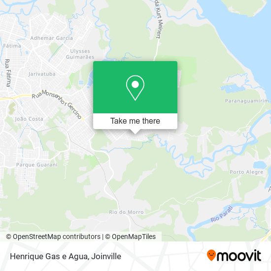 Henrique Gas e Agua map