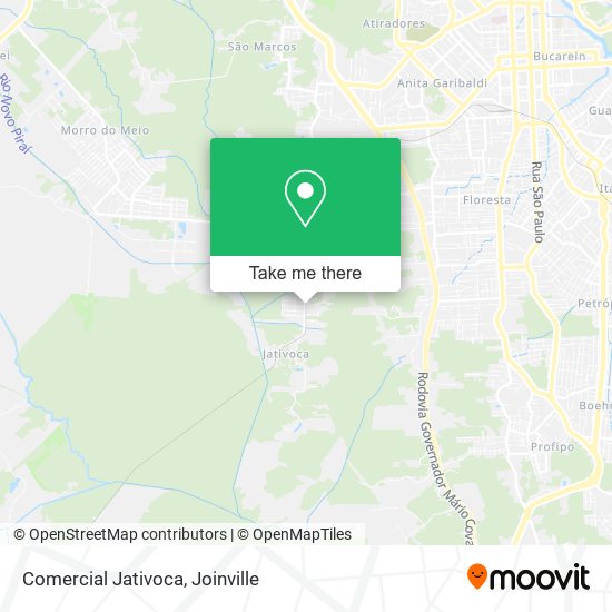 Comercial Jativoca map