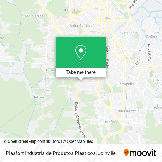 Plasfort Industria de Produtos Plasticos map