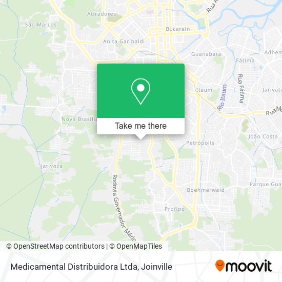 Medicamental Distribuidora Ltda map