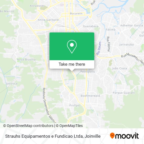 Strauhs Equipamentos e Fundicao Ltda map