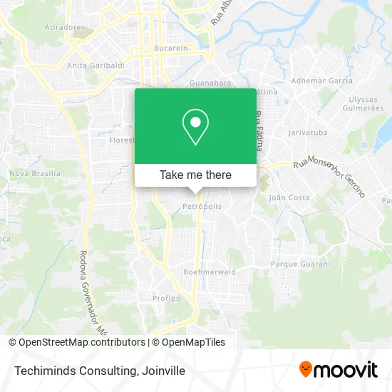 Techiminds Consulting map