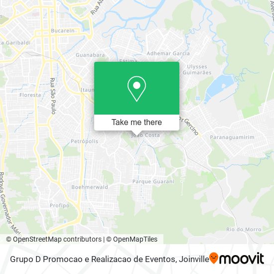 Mapa Grupo D Promocao e Realizacao de Eventos