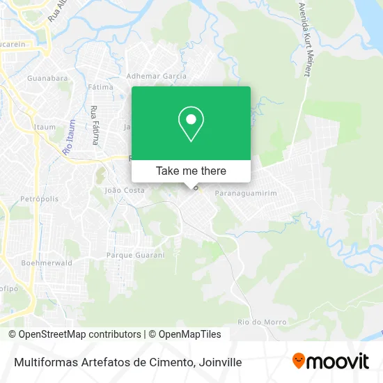 Multiformas Artefatos de Cimento map