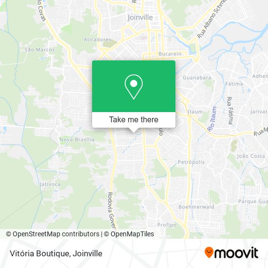 Vitória Boutique map